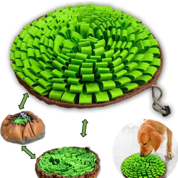 Pet Snuffle Mat for Dogs,Interactive Feed Puzzle for Boredom - Picture 4 of 4